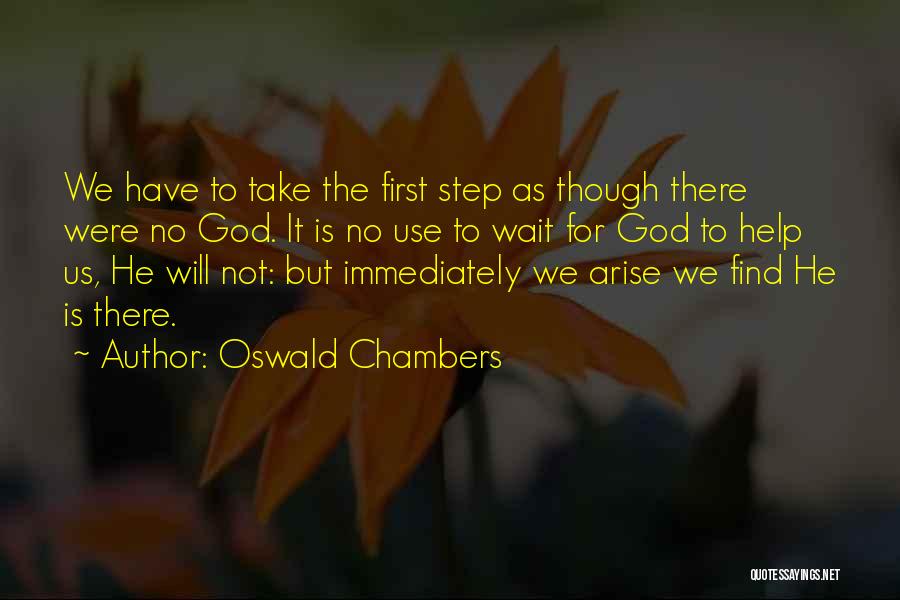 Help Me Depression Quotes By Oswald Chambers