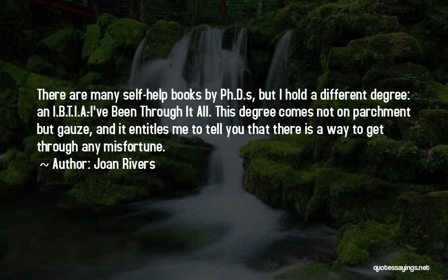 Help Me Get Through Quotes By Joan Rivers