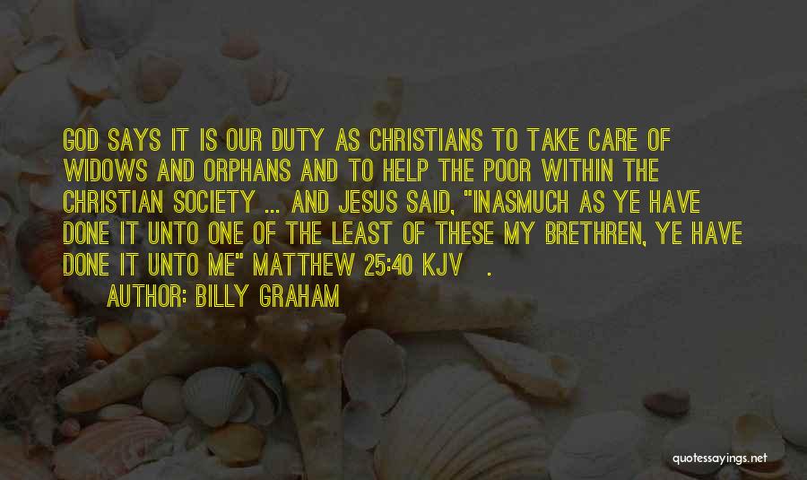 Help Me God Quotes By Billy Graham