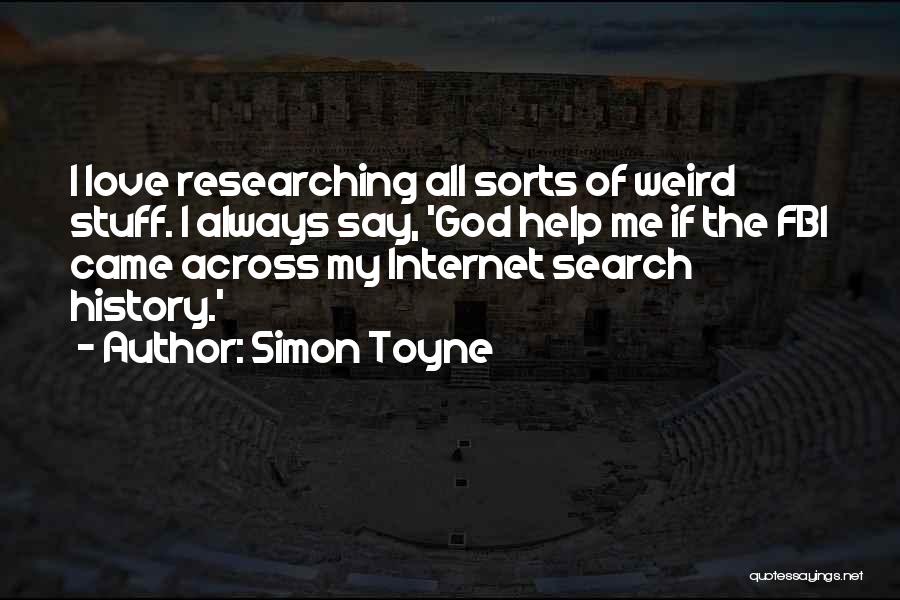 Help Me Love Quotes By Simon Toyne