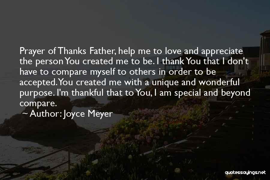 Help Me Love You Quotes By Joyce Meyer