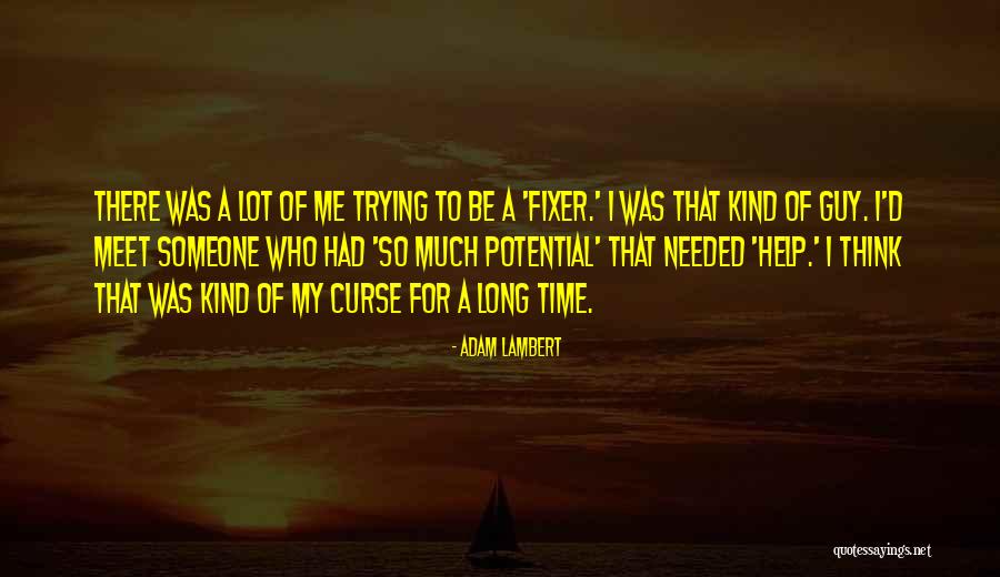 Help Meet Quotes By Adam Lambert