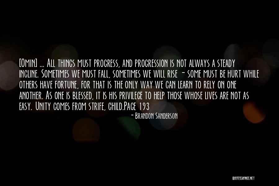Help Not Hurt Quotes By Brandon Sanderson