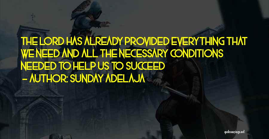 Help Others To Succeed Quotes By Sunday Adelaja