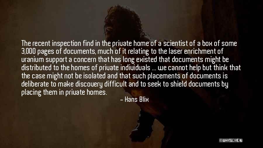 Help Support Quotes By Hans Blix Help Support Quotes By Hans Blix