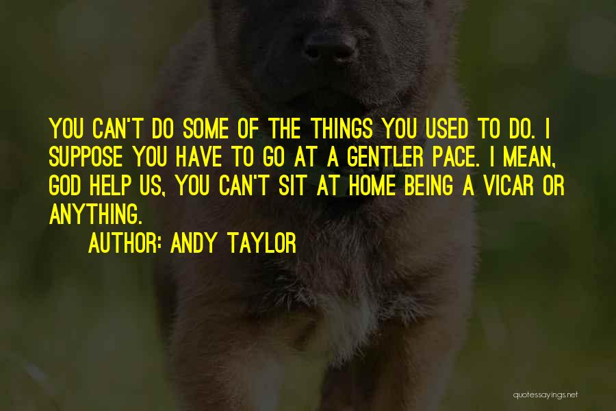 Help To Go Quotes By Andy Taylor