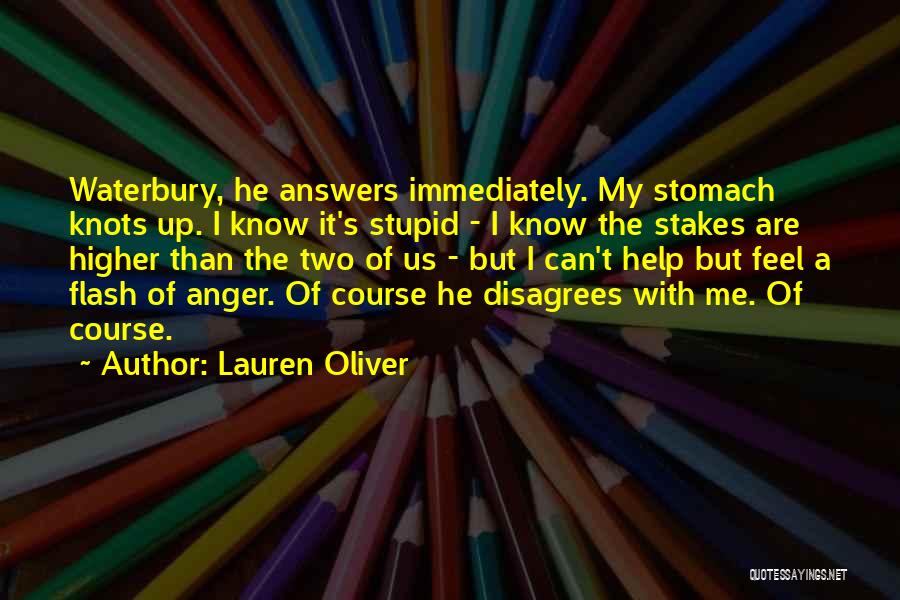 Help With Anger Quotes By Lauren Oliver