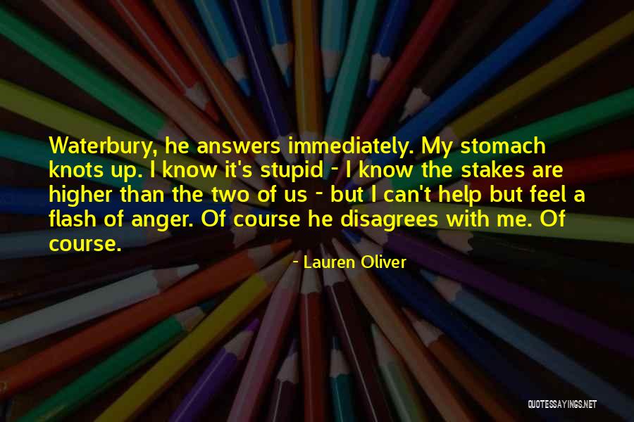 Help With Anger Quotes By Lauren Oliver