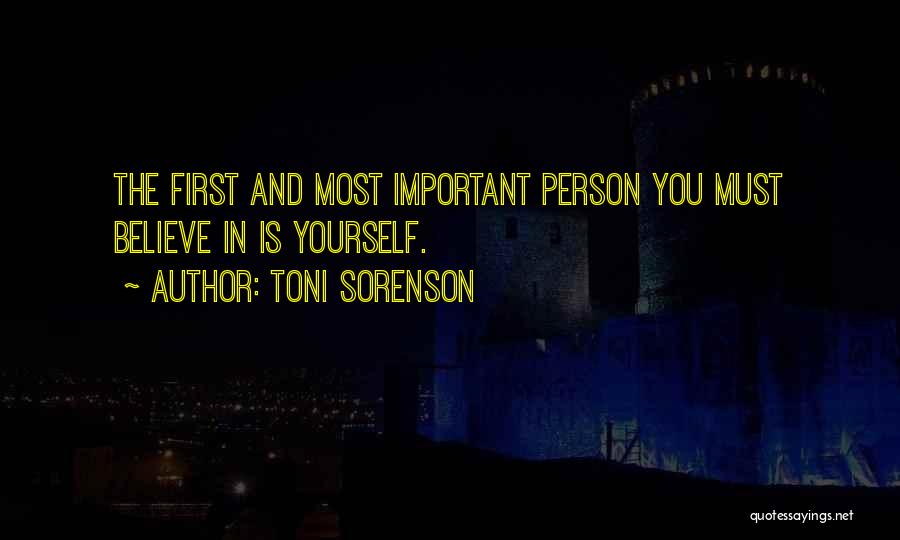 Help Yourself First Quotes By Toni Sorenson