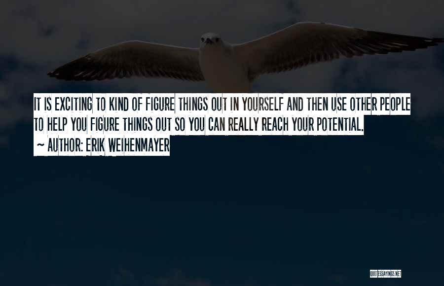 Help Yourself Quotes By Erik Weihenmayer