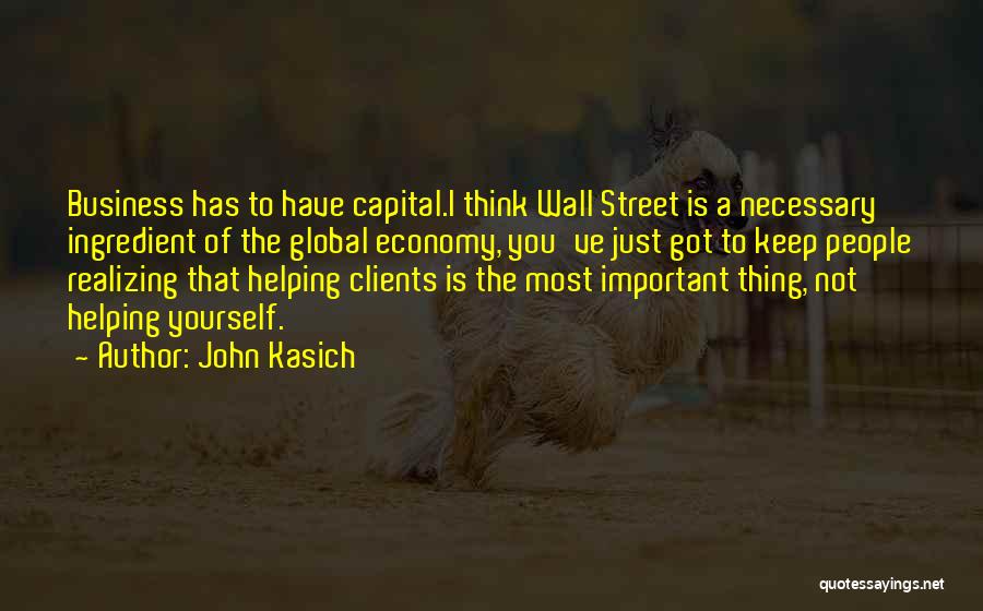 Helping Clients Quotes By John Kasich
