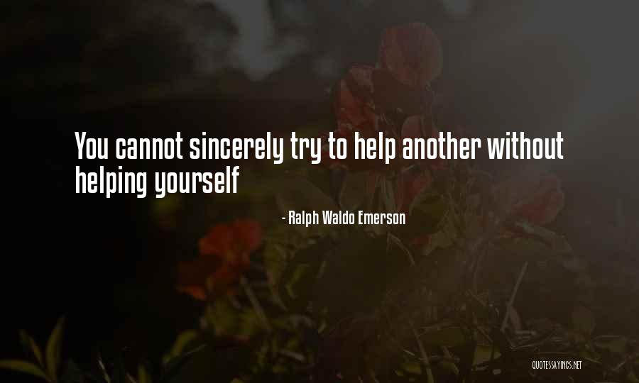 Helping Each Other At Work Quotes By Ralph Waldo Emerson Helping Each Other At Work Quotes By Ralph Waldo Emerson