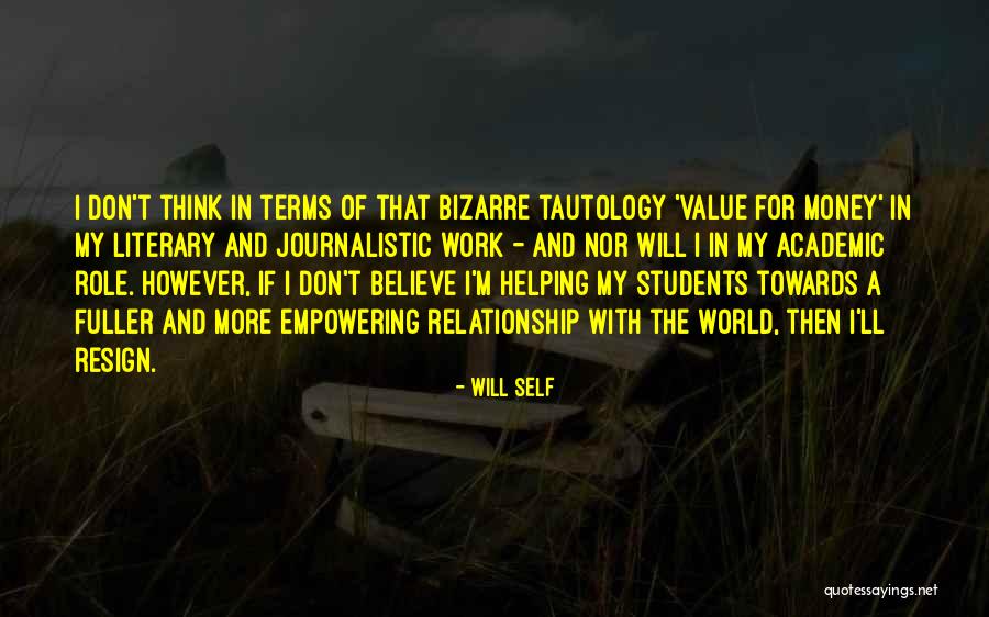 Helping Each Other At Work Quotes By Will Self Helping Each Other At Work Quotes By Will Self