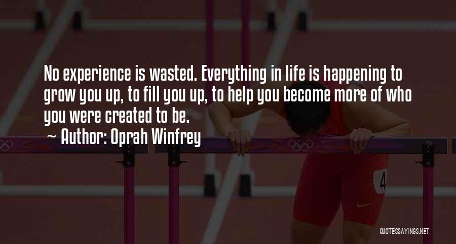 Helping Each Other Grow Quotes By Oprah Winfrey