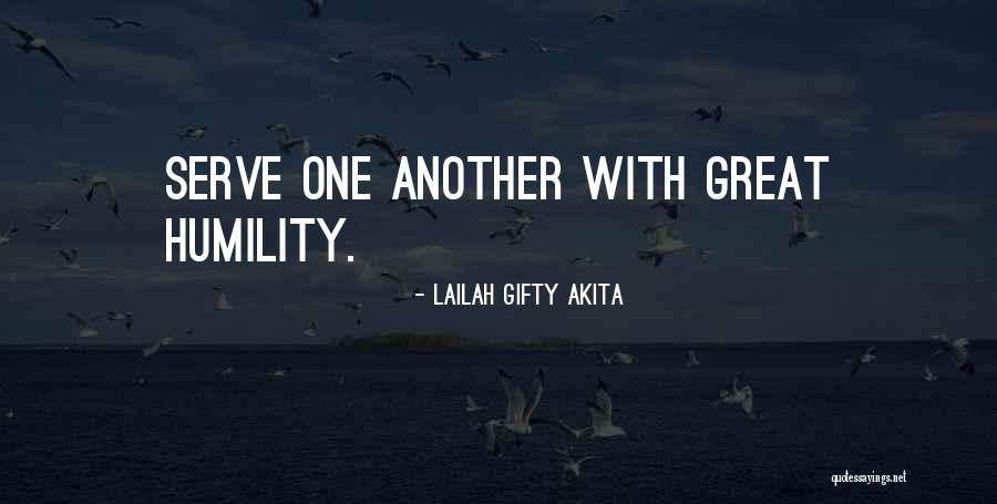 Helping Each Others Quotes By Lailah Gifty Akita