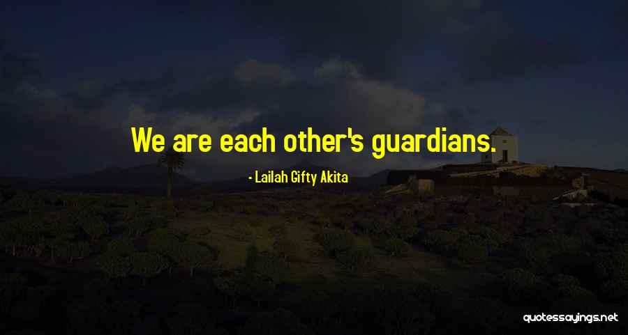 Helping Each Others Quotes By Lailah Gifty Akita