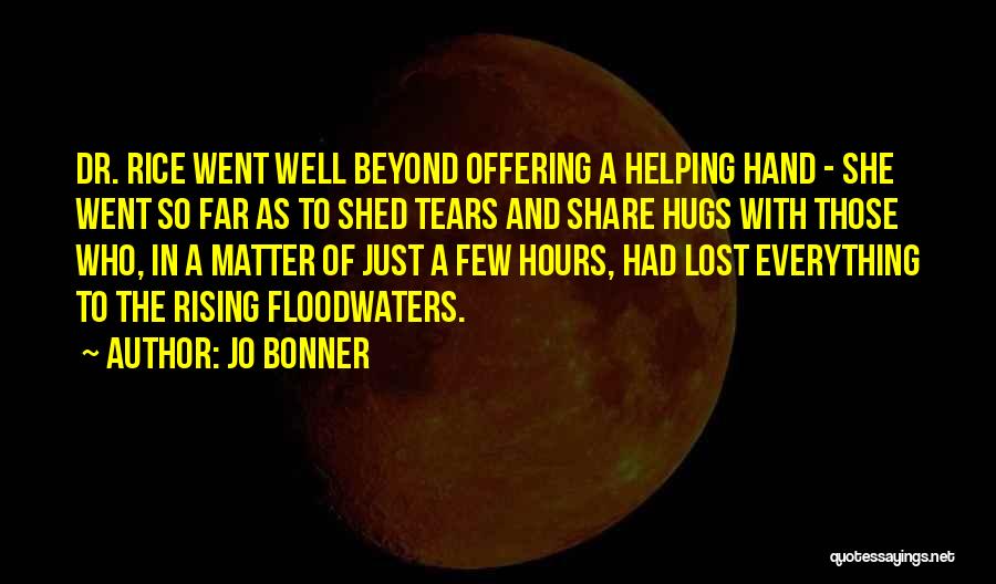 Helping Hand Quotes By Jo Bonner