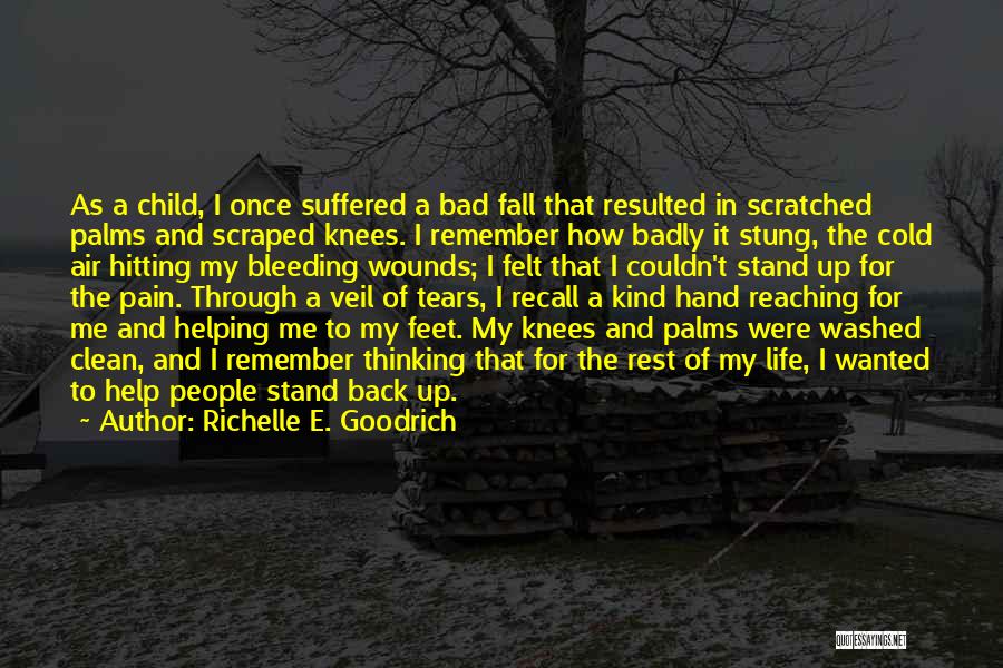 Helping Hand Quotes By Richelle E. Goodrich