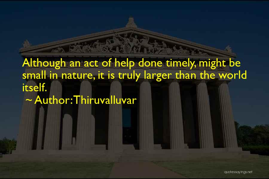 Helping Hand Quotes By Thiruvalluvar