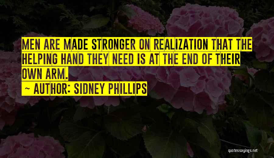 Helping Hands Inspirational Quotes By Sidney Phillips