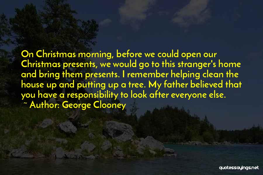 Helping Others At Christmas Quotes By George Clooney