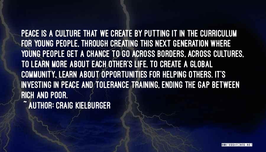 Helping Others Community Quotes By Craig Kielburger