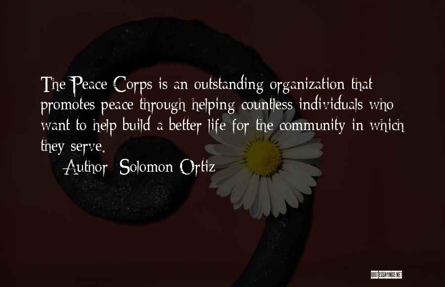 Helping Others Community Quotes By Solomon Ortiz