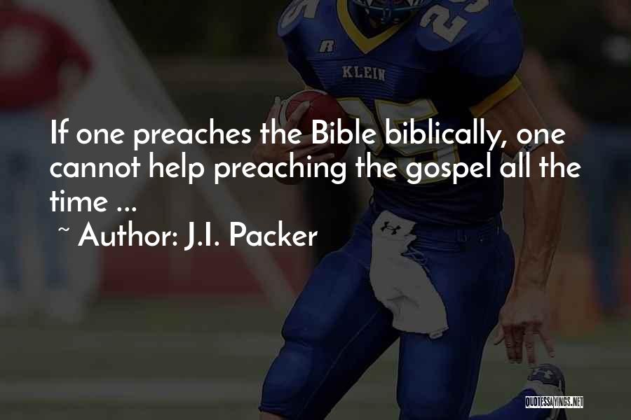 Helping Others From The Bible Quotes By J.I. Packer