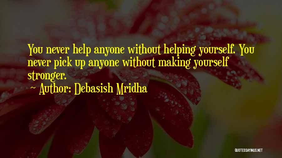 Helping Others Gandhi Quotes By Debasish Mridha