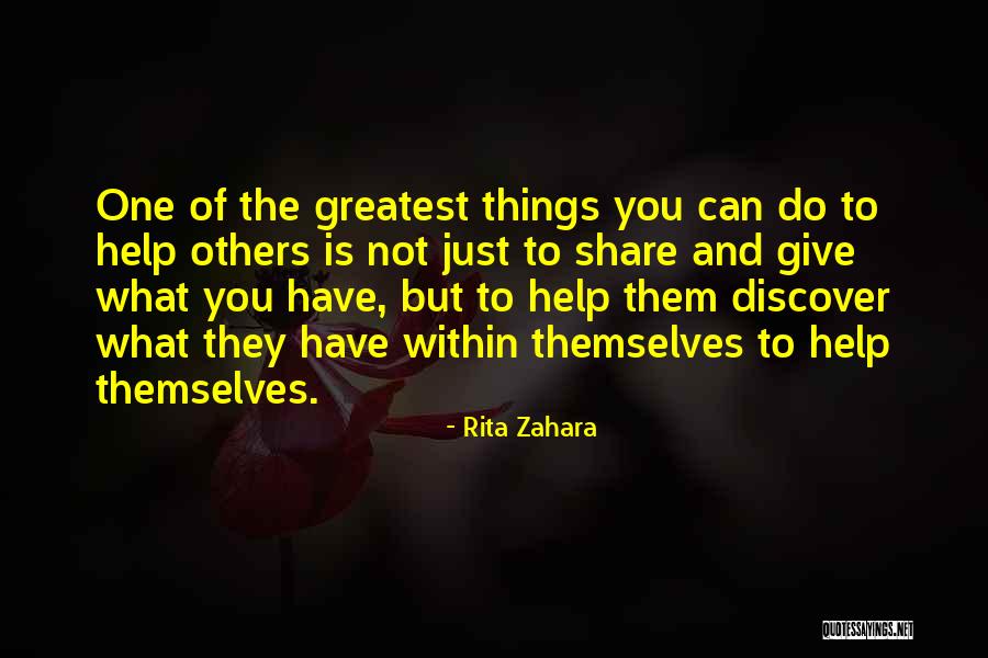 Helping Others Giving Quotes By Rita Zahara Helping Others Giving Quotes By Rita Zahara