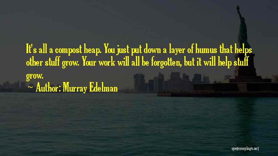 Helping Others Grow Quotes By Murray Edelman