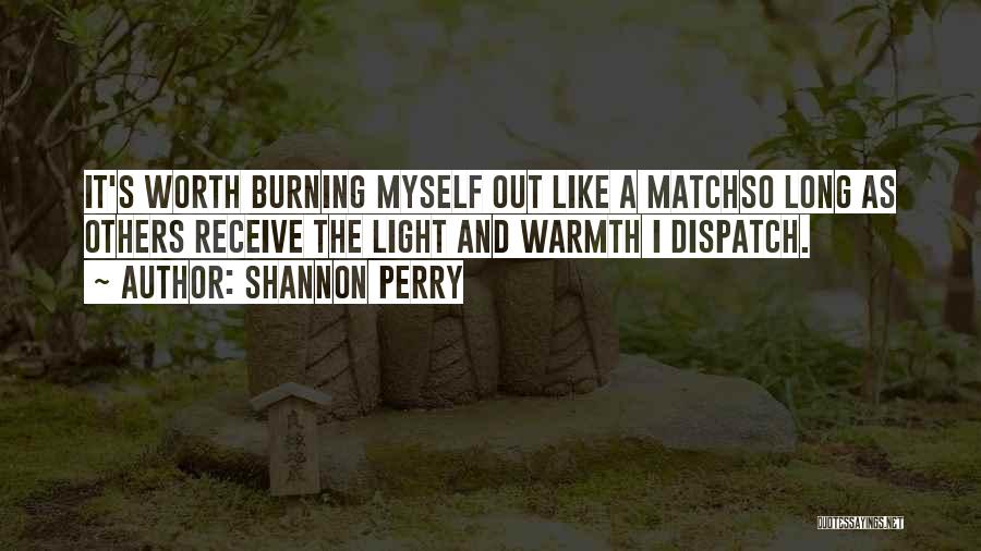 Helping Out Quotes By Shannon Perry