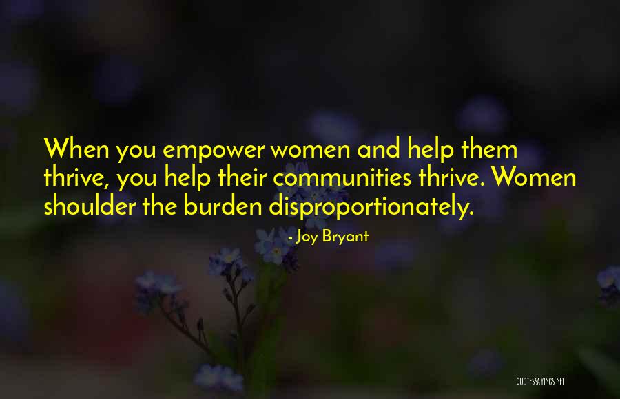 Helping The Community Quotes By Joy Bryant Helping The Community Quotes By Joy Bryant