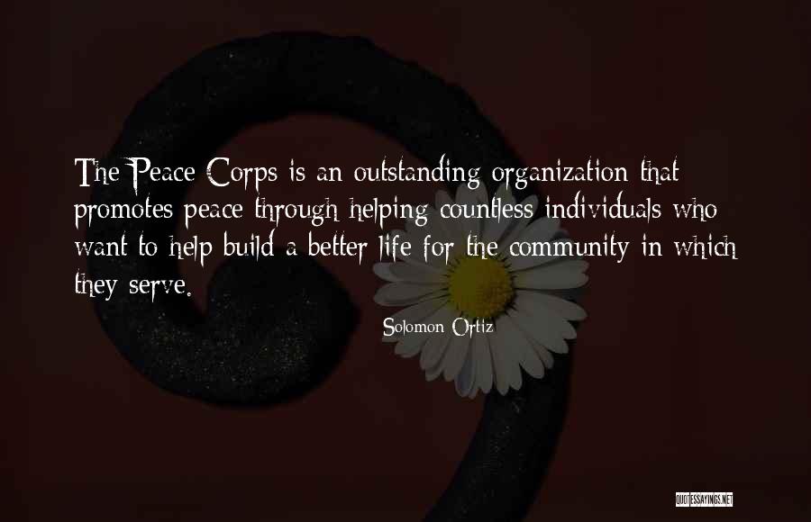 Helping The Community Quotes By Solomon Ortiz