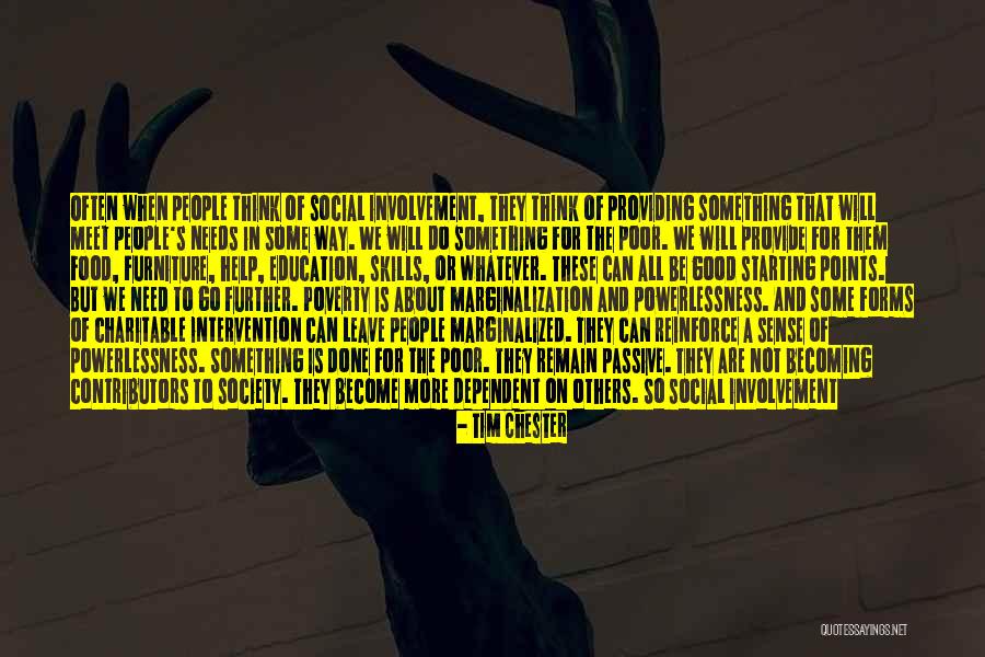 Helping The Community Quotes By Tim Chester Helping The Community Quotes By Tim Chester