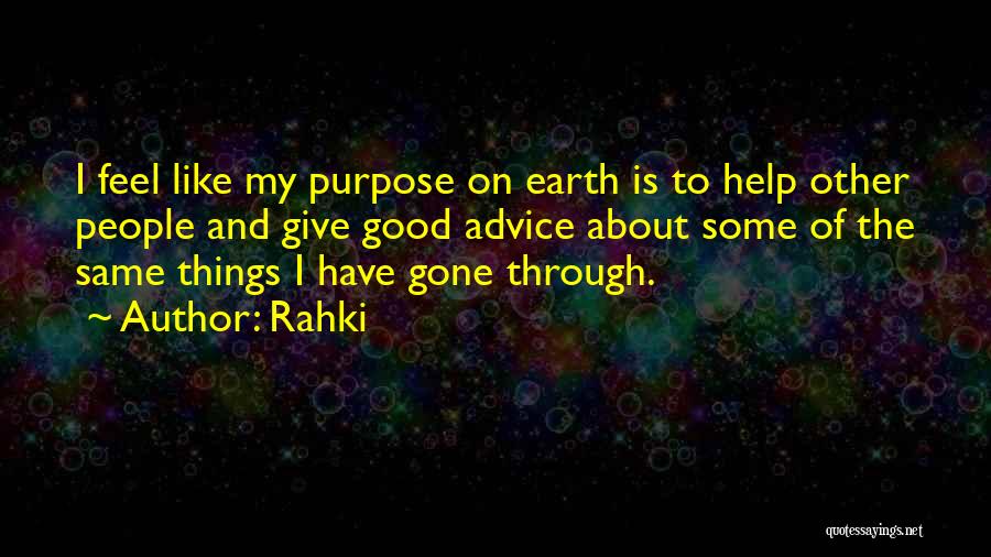 Helping The Earth Quotes By Rahki