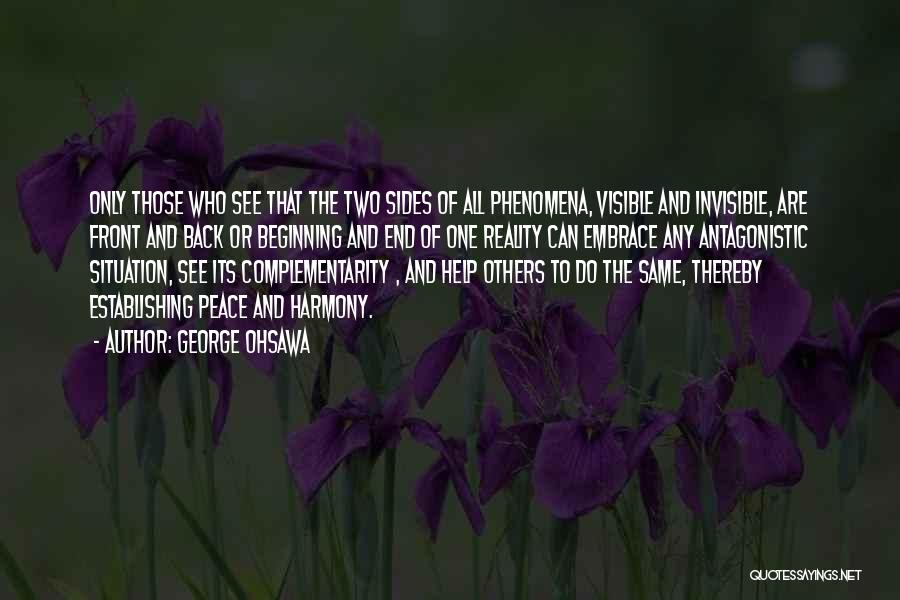 Helping To Others Quotes By George Ohsawa