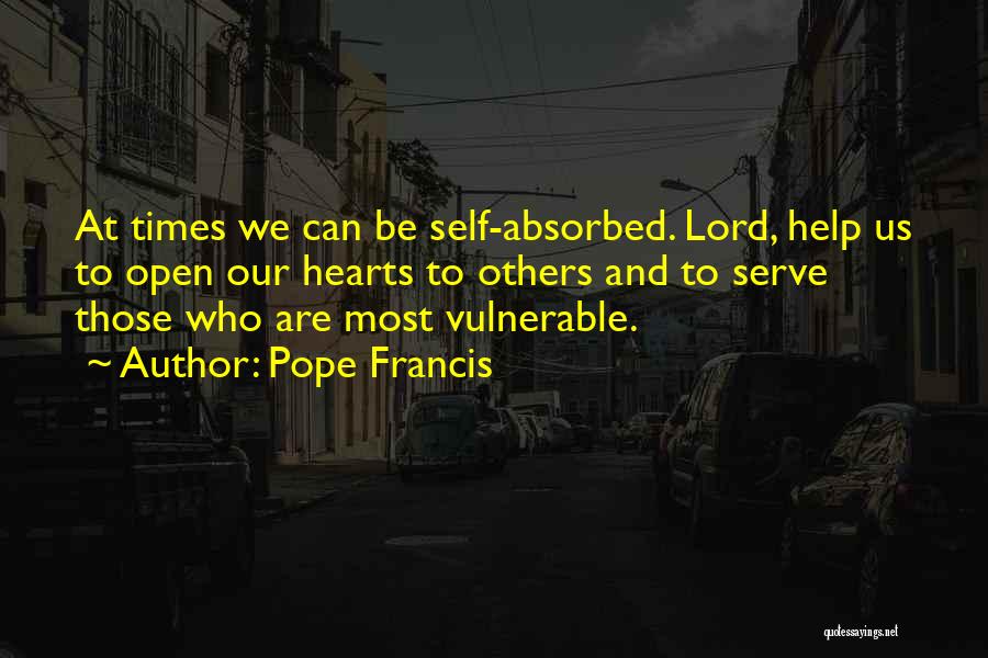 Helping To Others Quotes By Pope Francis