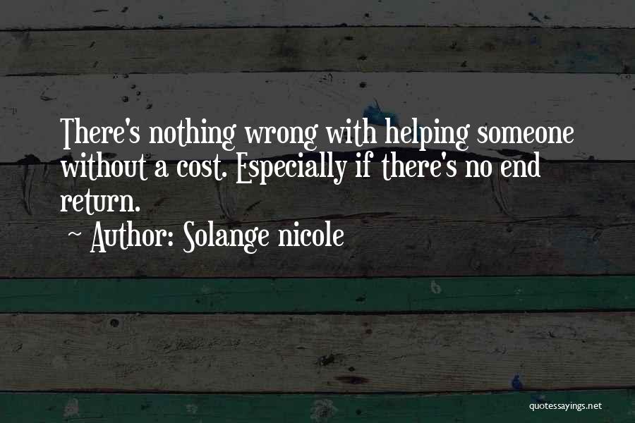 Helping Your Community Quotes By Solange Nicole