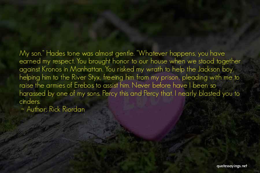 Helping Yourself Before You Can Help Others Quotes By Rick Riordan