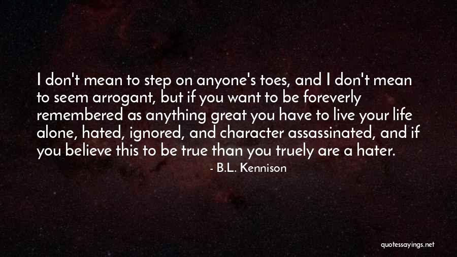 Helpmann Awards Quotes By B.L. Kennison Helpmann Awards Quotes By B.L. Kennison