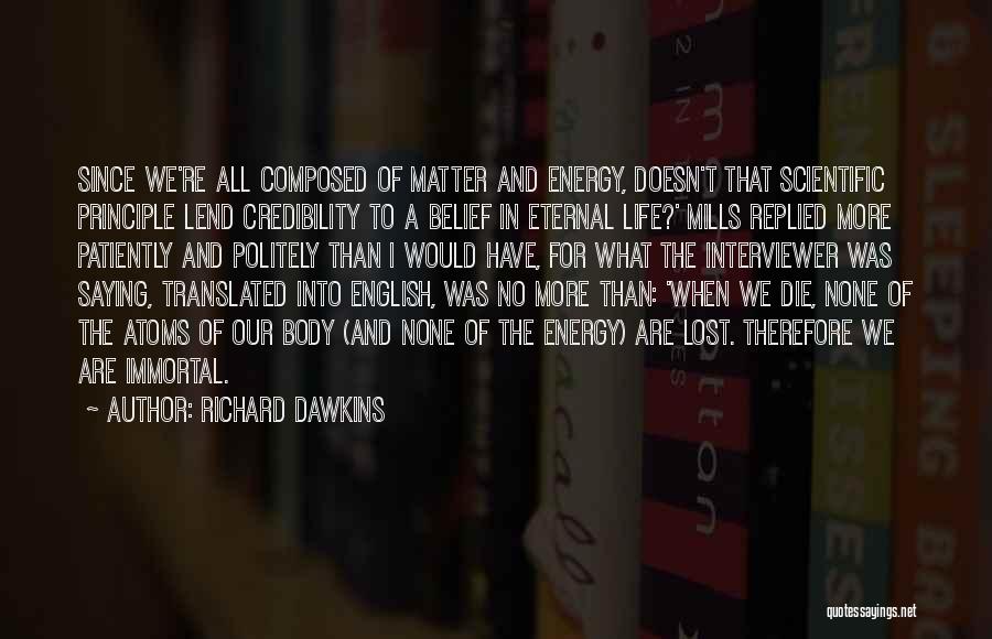 Helpmeet In Hebrew Quotes By Richard Dawkins