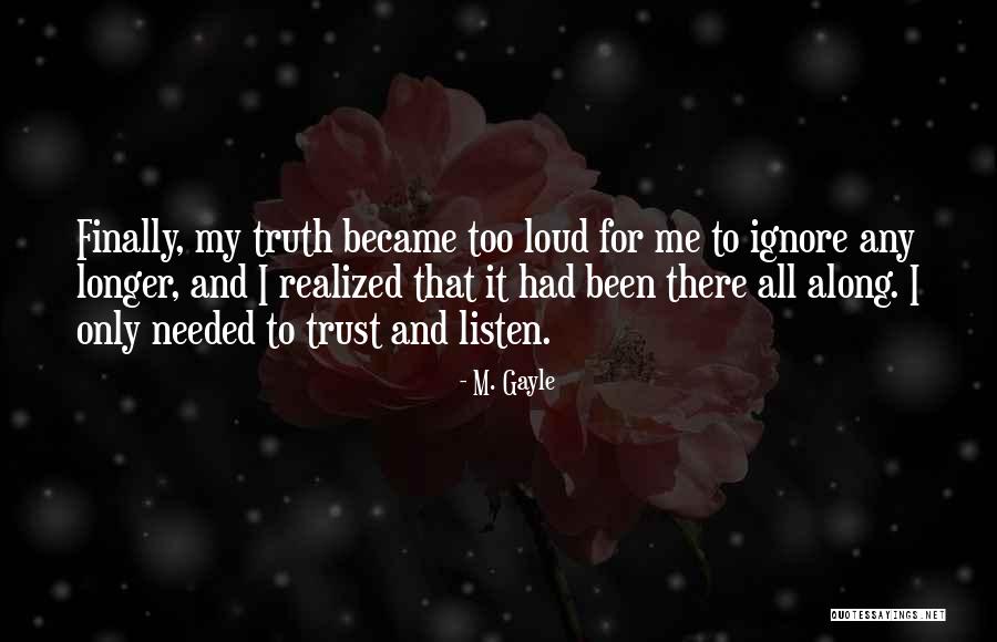 Helvin Francisquez Quotes By M. Gayle Helvin Francisquez Quotes By M. Gayle