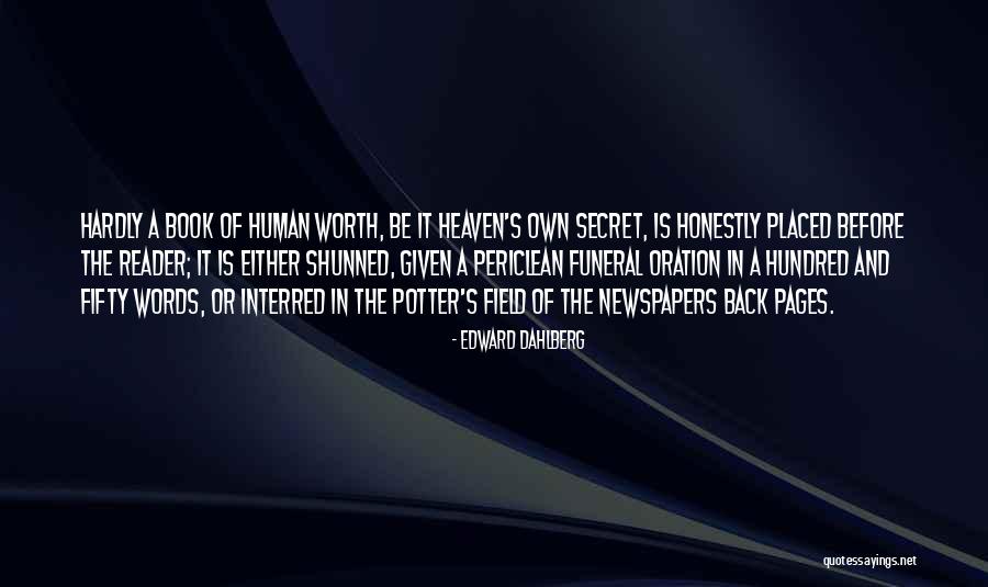 Helvin Kaljula Quotes By Edward Dahlberg Helvin Kaljula Quotes By Edward Dahlberg