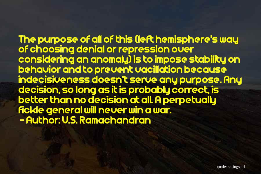 Hemisphere Quotes By V.S. Ramachandran