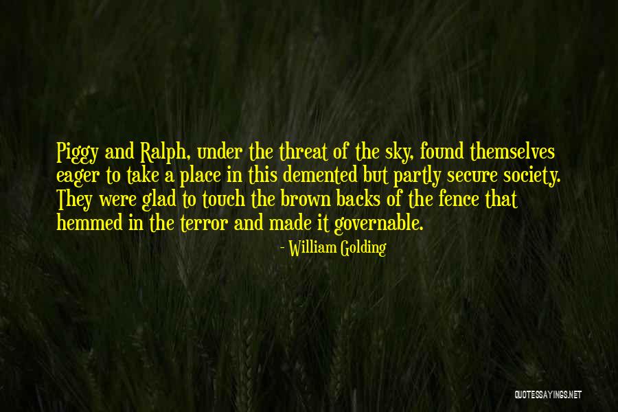 Hemmed Quotes By William Golding Hemmed Quotes By William Golding