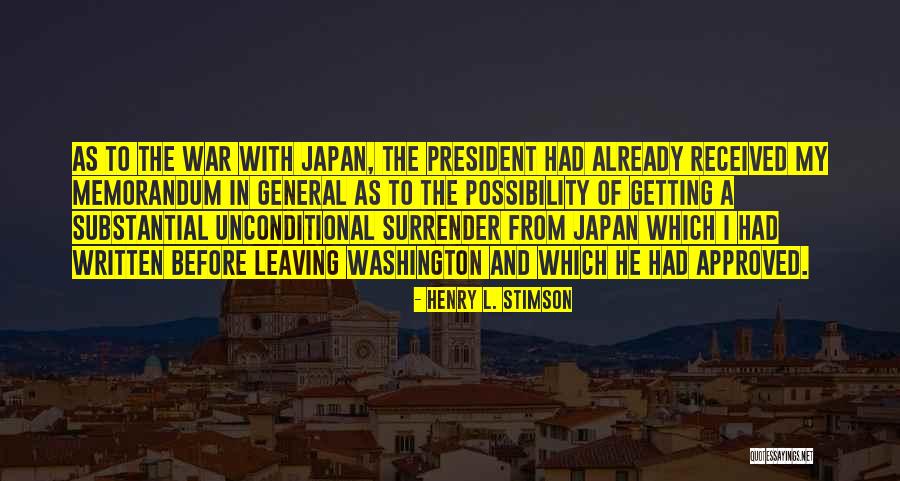 Hemmens Auditorium Quotes By Henry L. Stimson Hemmens Auditorium Quotes By Henry L. Stimson
