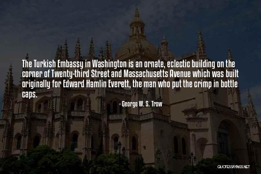 Hemmt 1158 Quotes By George W. S. Trow Hemmt 1158 Quotes By George W. S. Trow