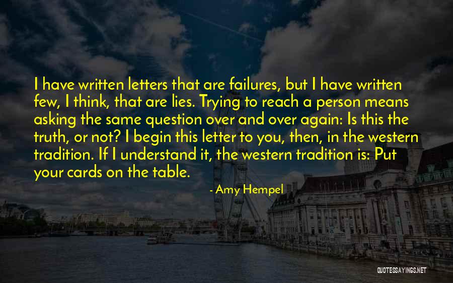 Hempel A S Quotes By Amy Hempel