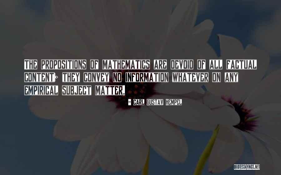 Hempel A S Quotes By Carl Gustav Hempel